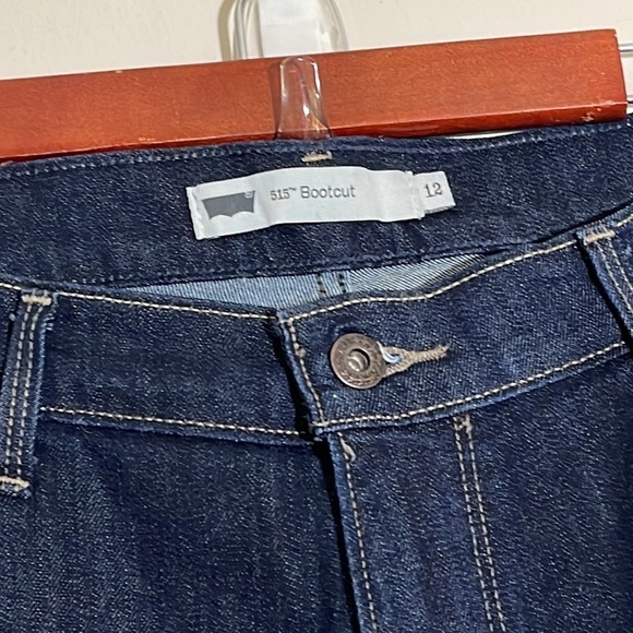 Levi’s 515 Bootcut Dark Wash Jeans size 12 - Picture 10 of 11